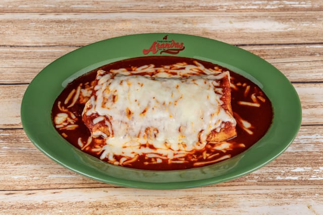 Burrito Bañado.